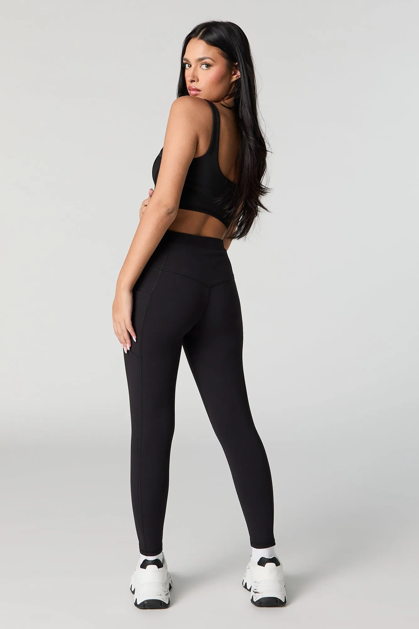 Active Soft High Rise Side Pocket Legging