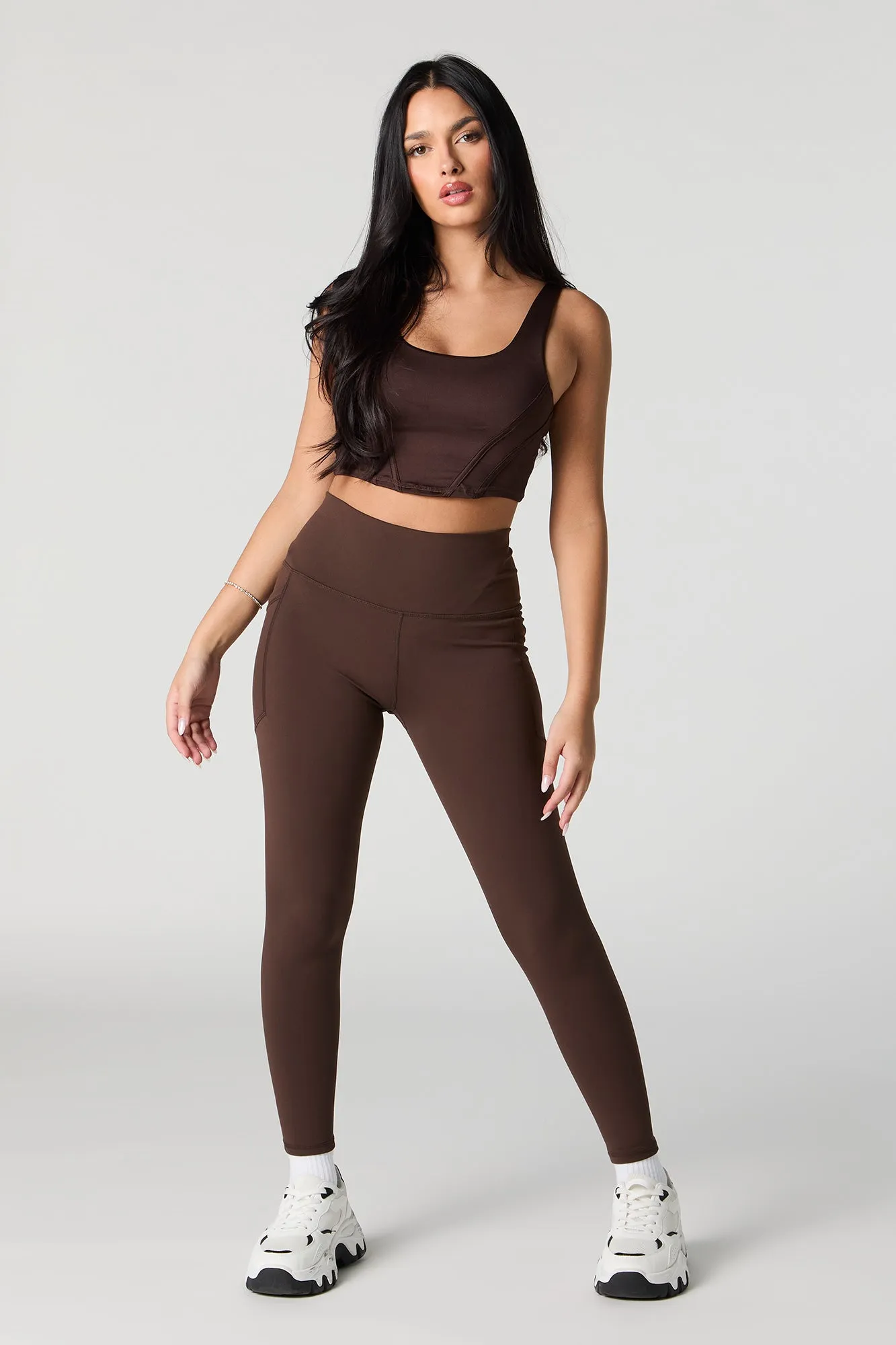 Active Soft High Rise Side Pocket Legging