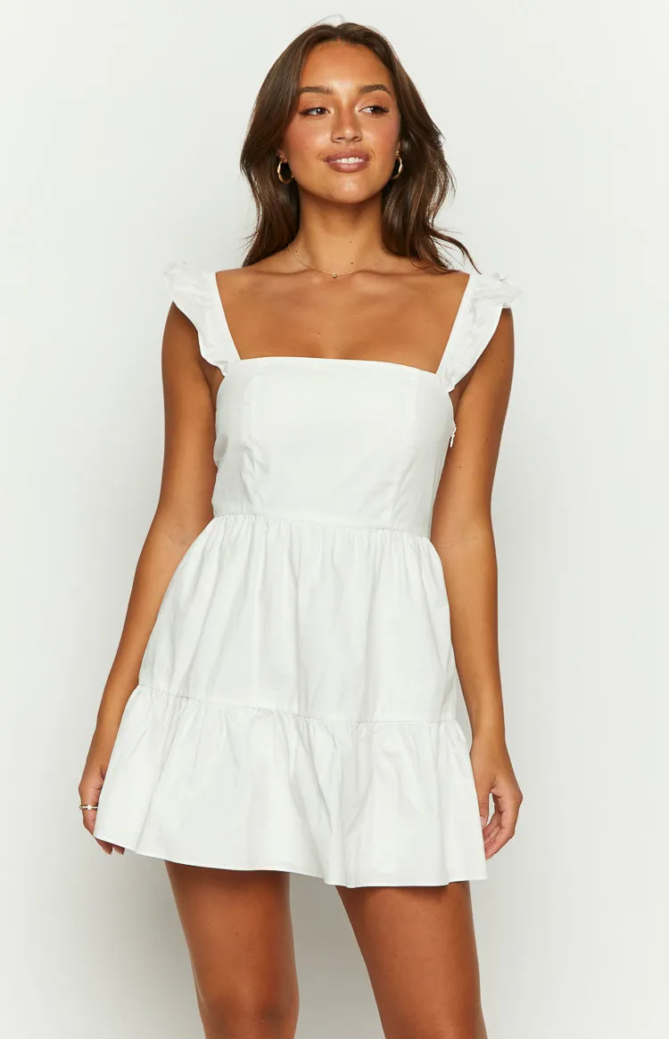 Adair White Mini Dress