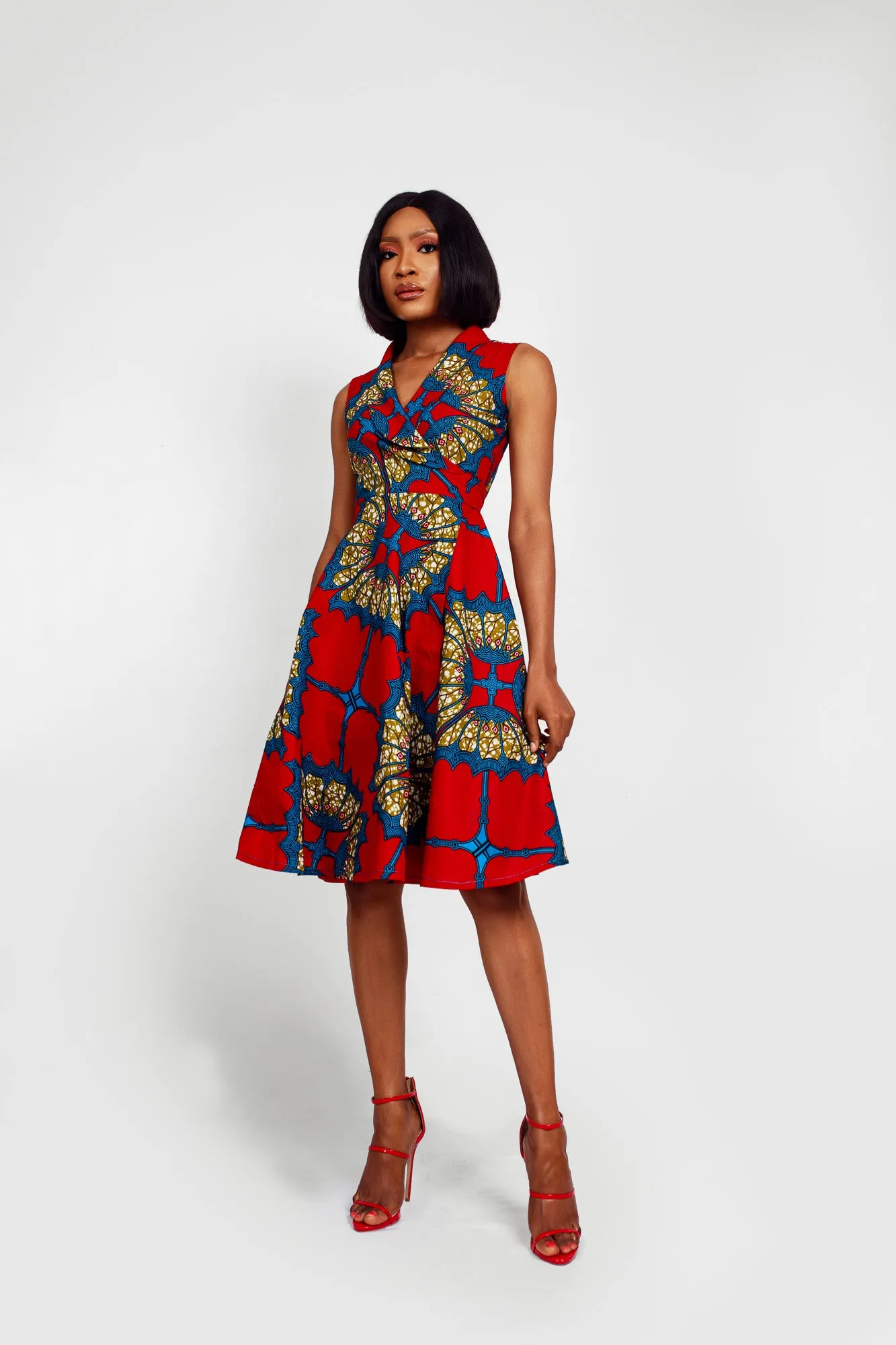 African Print Tamina Dress