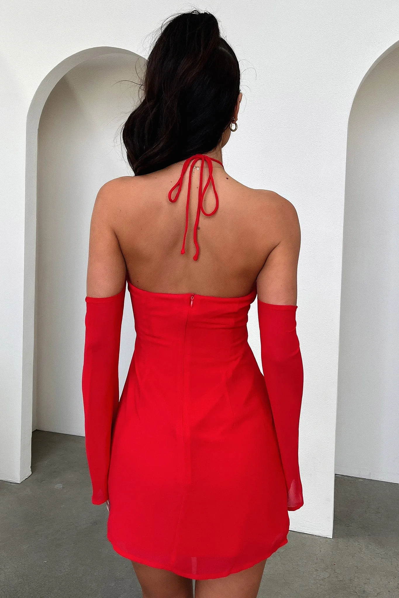 Alyria Dress - Red