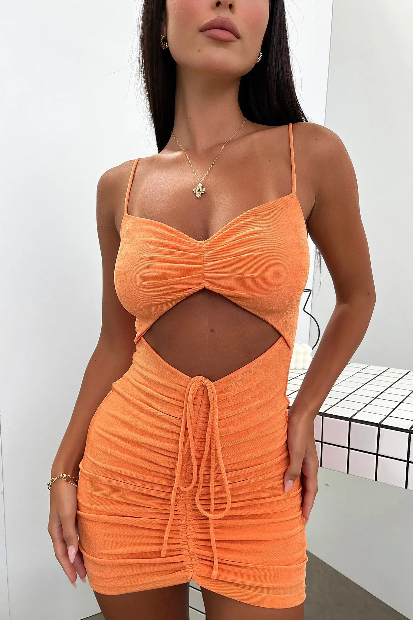 Billie Dress - Orange