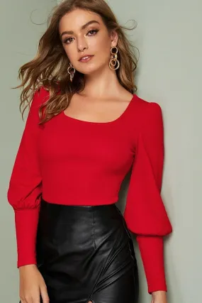 Bishop Sleeve Top