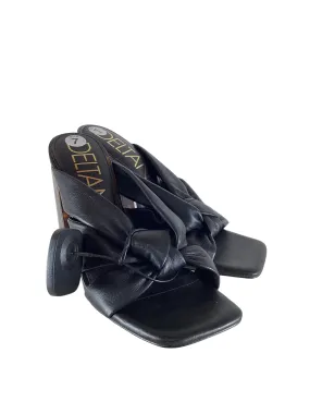 Black Sandals Heels Block Clothes Mentor, Size 7