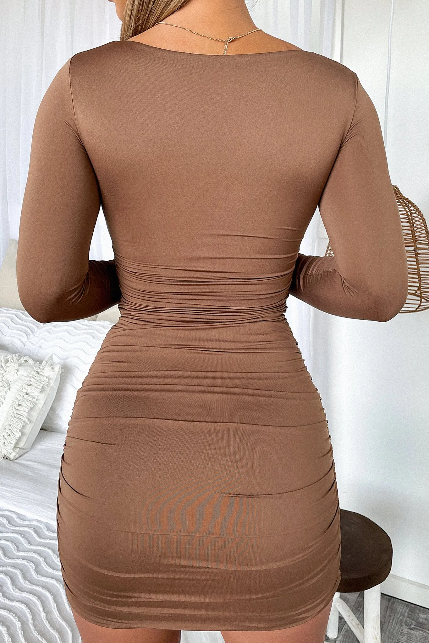 Blair Dress - Brown