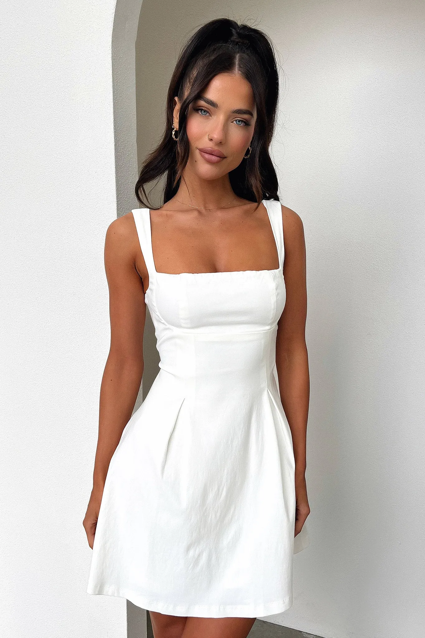 Bransley Dress - White