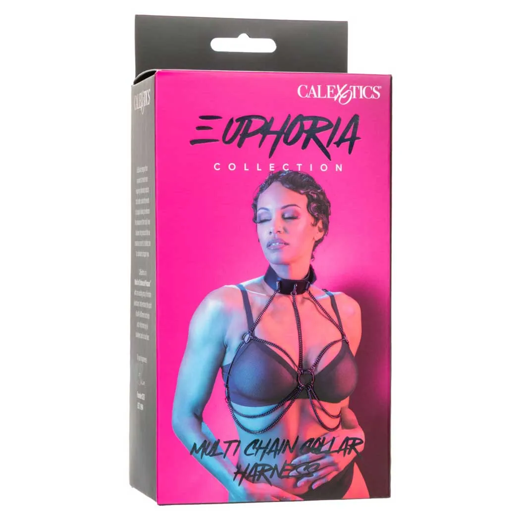 CalExotics Euphoria Multi Chain Collar Harness