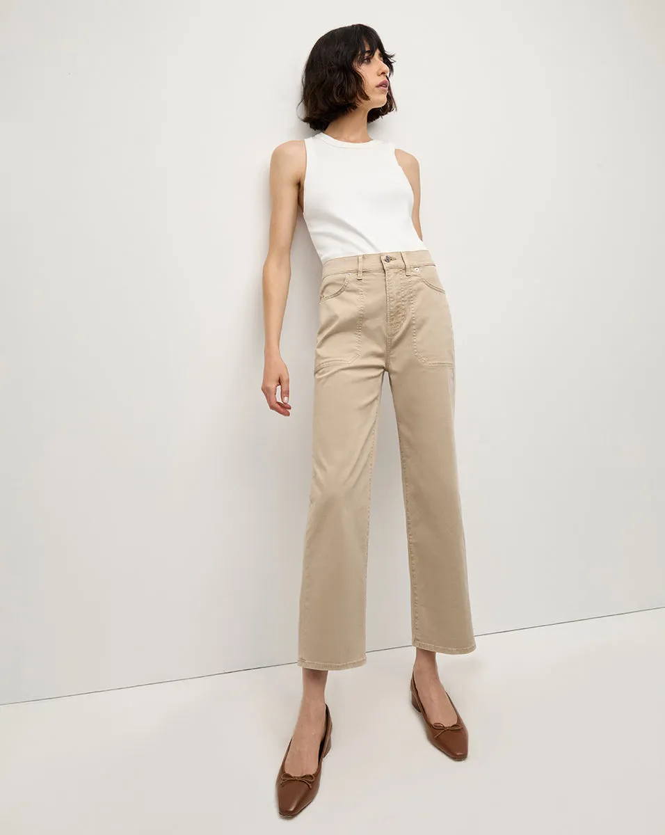 Crosbie Ankle Wide-Leg Jean