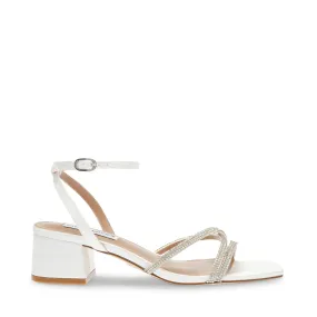 Gabby Sandal IVORY SATIN