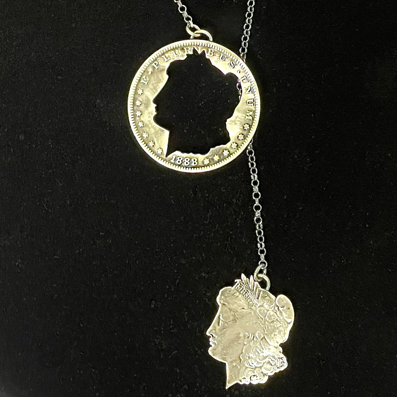 Morgan Dollar Escaped Necklace