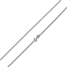 Sterling Silver 0.8mm Box Chain