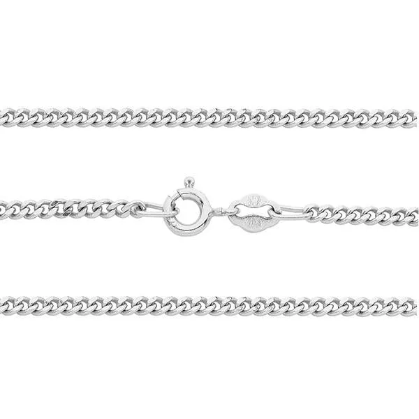 Sterling Silver 60 CD Curb Chain