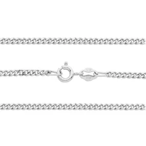 Sterling Silver 60 CD Curb Chain