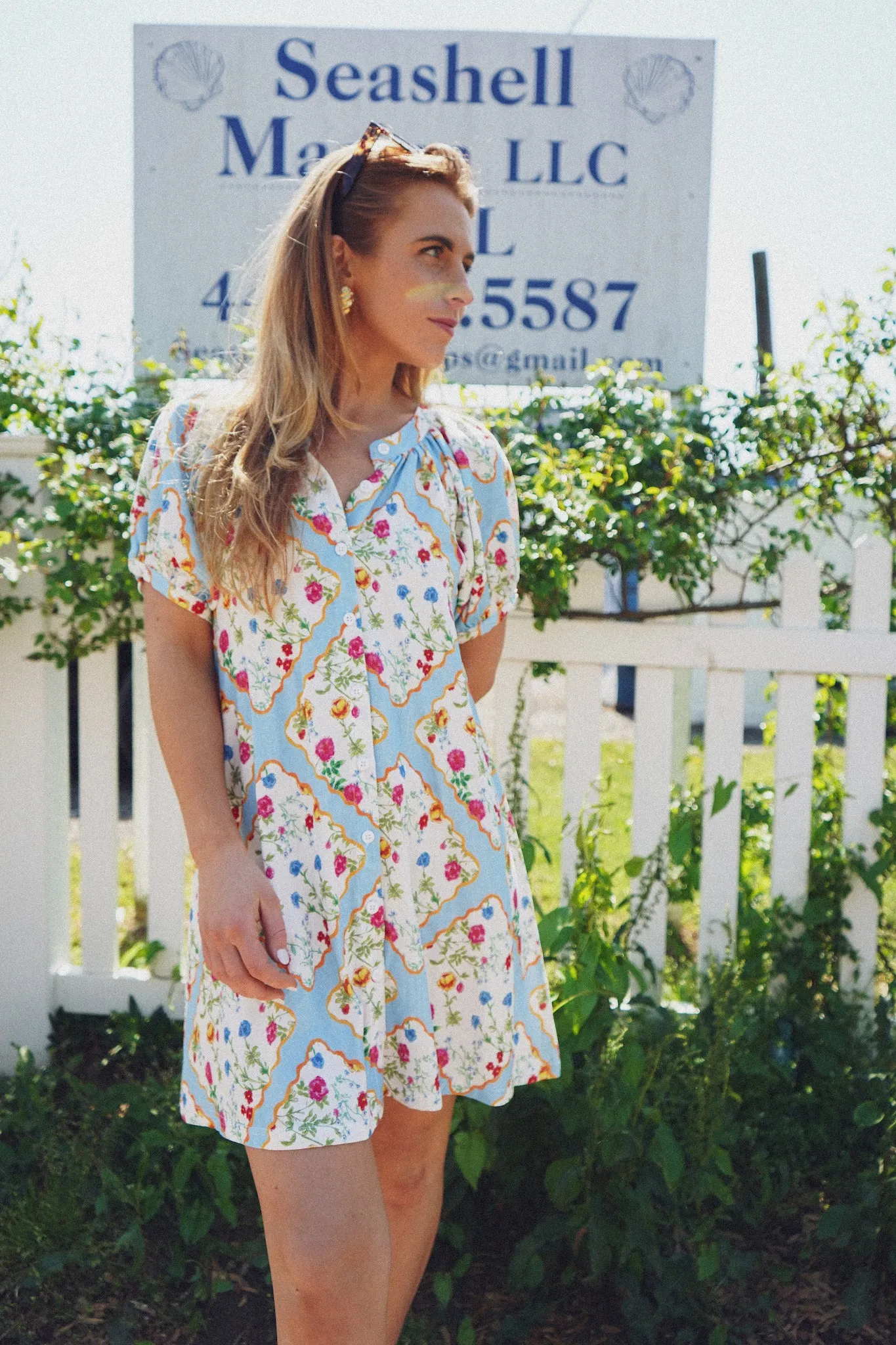 The Posie Dress - Chantilly Meadow